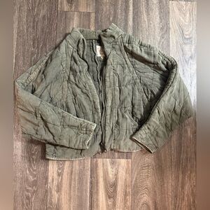 Chaser Brand Olive Quilted Jacket